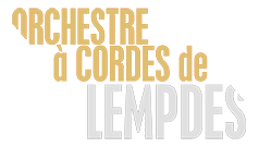 logo orchestre à cordes de Lempdes